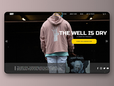 Cosy Style - Ecommerce Web Design & Development branding design ecommerce ecommerce design fashion minimal ui ux web webflow website