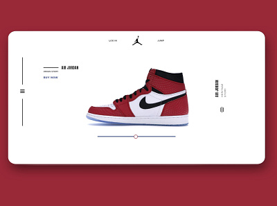 Nike Air Jordan 1 - Showcase 360 360 branding design fashion jordan ui ux web webflow website