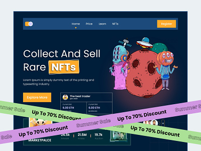 NFT Marketplace - Website