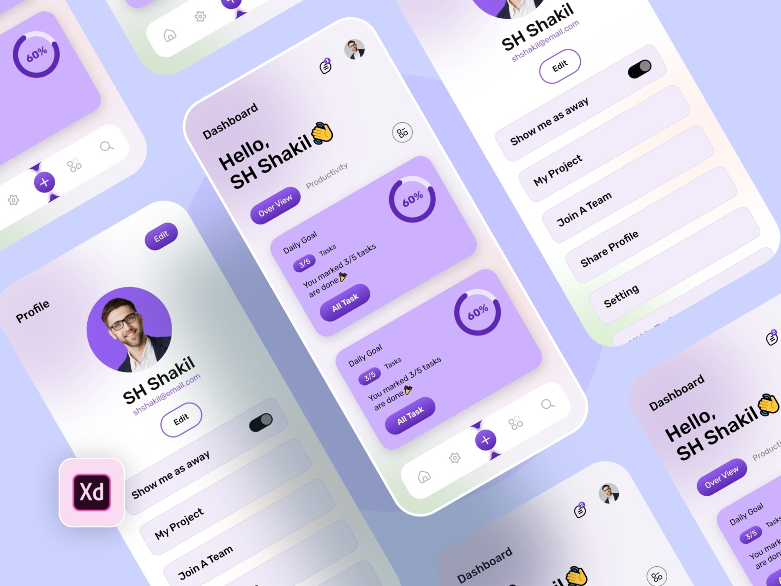 productivity-app-by-sh-shakil-on-dribbble