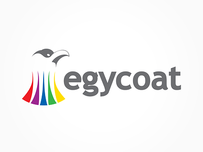 Egycoat Logo branding coating eagle logo logo minimal painting logo
