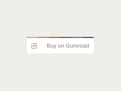 The New Gumroad Button button gumroad