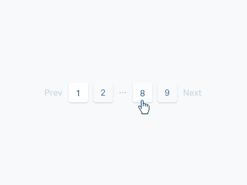 Pagination by Al Hertz for Plaid on Dribbble