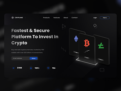 cryptocurrency exchange website