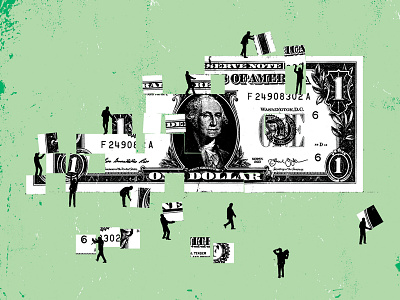 Crowdfunding capitalism collaboration crowd sourcing editorial equity fastco illustration texture