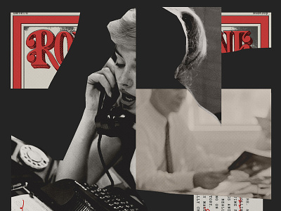 Rolling Stone Women collage illustration