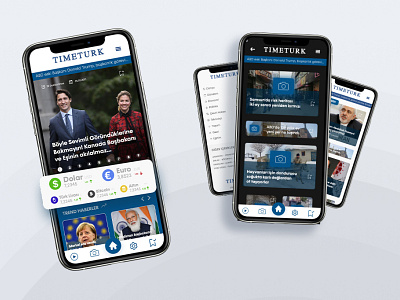 Timeturk News | UI Design