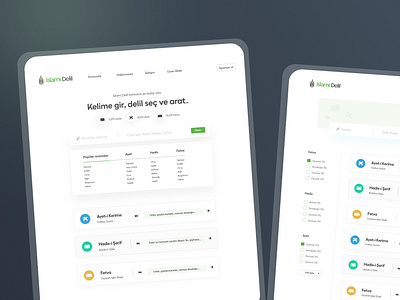 Islamic Fatwa Search | UI Design