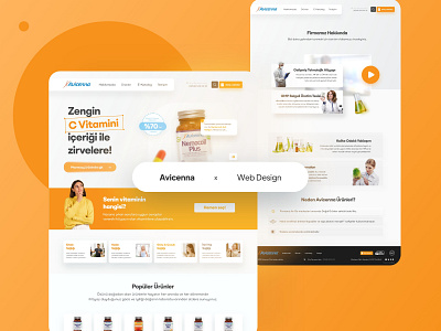 Avicenna Medicine | Web UI Design