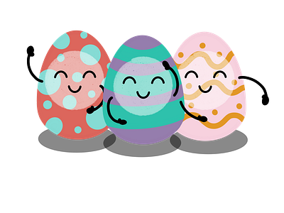 Happy Easter Eggs