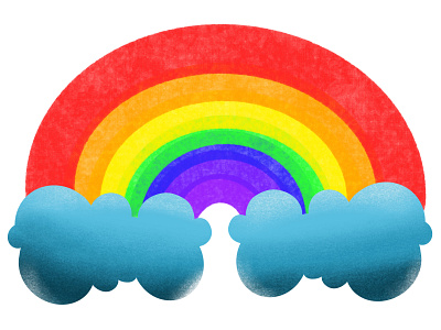 Pride Rainbow design digital art digital artist fun drawing illustration lgbt pride pride month procreate rainbow
