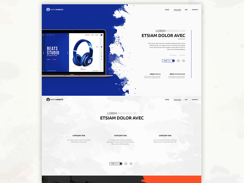 Website redesign by Tudor Alin 🧙 on Dribbble