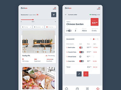 Restaurant Order Concept