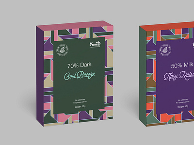 The design for the Nigerian brand of chocolate design package