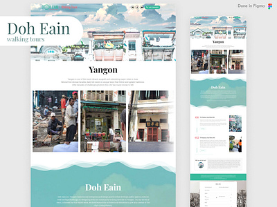 Doh Eain Walking Tours - Landing Page