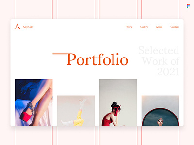 Minimalist Portfolio - Scarlet Theme