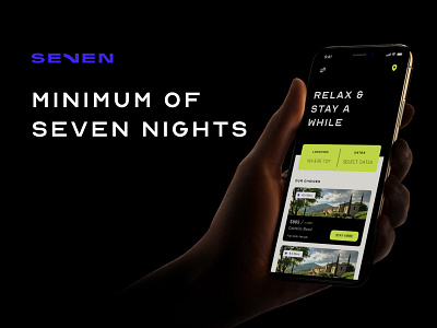 SEVEN UPP - a platform for hotel stays by DigitalDesign.NYC app branding design illustration logo typography ui ux vector webdesign