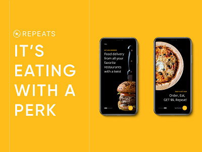 REPEATS - food delivery app by DigitalDesign.NYC