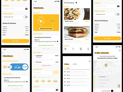 REPEATS - food delivery app by DigitalDesign.NYC animation app branding delivery design food graphic design icon illustration logo minimal restaurants typography ui ux vector web webdesign website