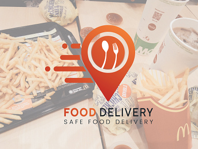 food delivery logo food food app logodesign logos new restaurent
