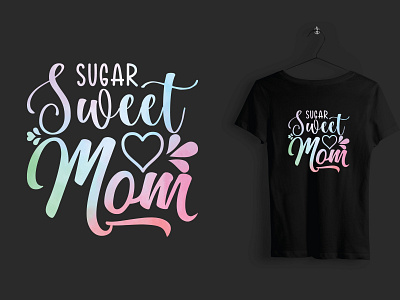 Mother's day water color t shirt design fashion mom mommy mother t shirt design water color