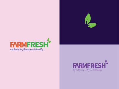 FARMFRESH : Stay healthy, keep healthy and think healthy branding graphic design illustration logo motion graphics vector