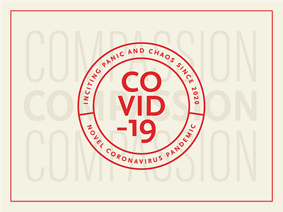 003 / COVID-19 / a logo a day