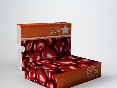 Sweet Box Design Mockup box design illustration mockup packaging sweet