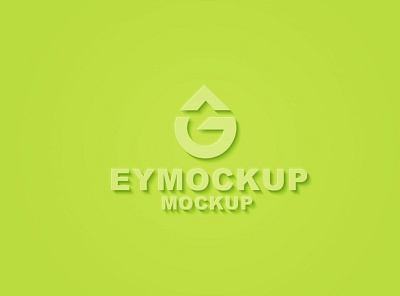 Plain Color Logo Mockup branding business design icon logo mockup scale ui ux vector