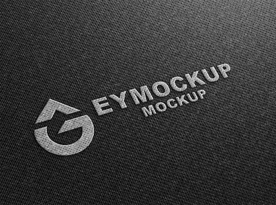 Fabric Tilt Logo Mockup branding design illustration logo mockup packaging scale ui ux vector