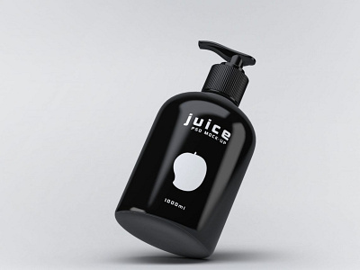 Juice Bottle Dispenser Mockup