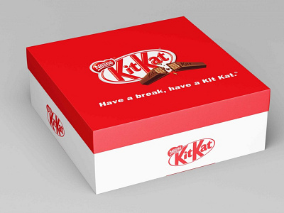 Gift Box Design Mockup best box branding chocolate design free icon illustration kitkat logo mockup new package typography ui ux vector