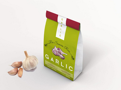 Garlic Paste Pouch Mockup app bag branding design free garlic illustration latest logo mockup new paste pouch premium typography ui ux vector