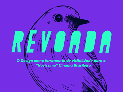 REVOADA branding brazil cinema design illustration logo typography