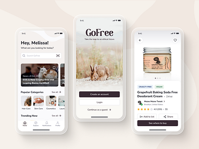 GoFree — An App for Cruelty-Free Consumers