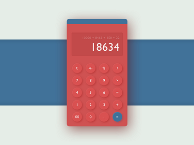 DailyUI calculator 003