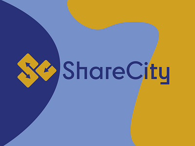 ShareCity Rideshare Branddesign branding design graphic design icon illustration logo logodesign logodesigner typography vector