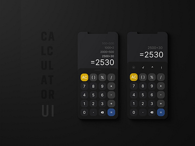 Calculator UI