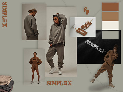 SIMPLEX - Clothing Brand Logo and Brand Identity Design