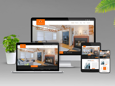 Real estate company Website Ui design