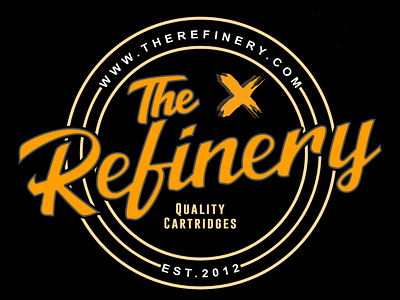 Logo The Refinery (Version 1) adobe graphic design illustrator logo