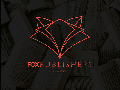 Publishers logo art design icon illustration illustrator logo minimal type typography