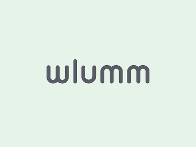 wlumm - kids clothing brand branding fashion graphic design logo logodesign