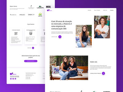 Landing Page • Palavra