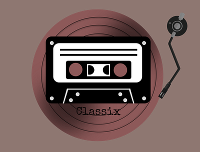 Classic App Icon app art branding design icon minimal music ui ux