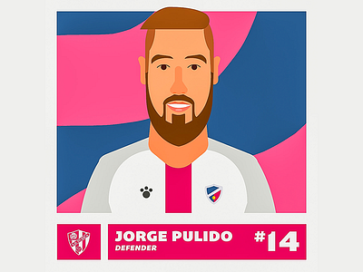 Jorge Pulido | SD Huesca Portrait