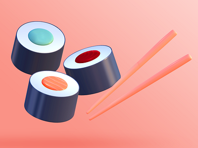 Sushi 3D