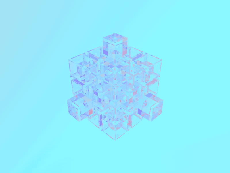 I M P L O S I O N • H E X A 3d animation cinema4d crystal cube experimental hexa kaleidoscope platonic solid