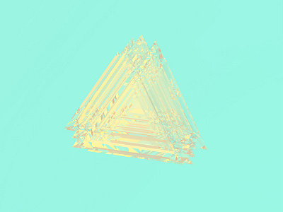 T E T R A 3d animation cinema4d crystal experimental kaleidoscope platonic solid tetra