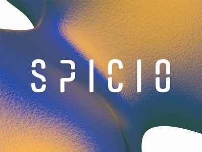 S P I C I O [Form Space] • Logo branding condensed float fluid futuristic geometric lettering organic space stencil type typography